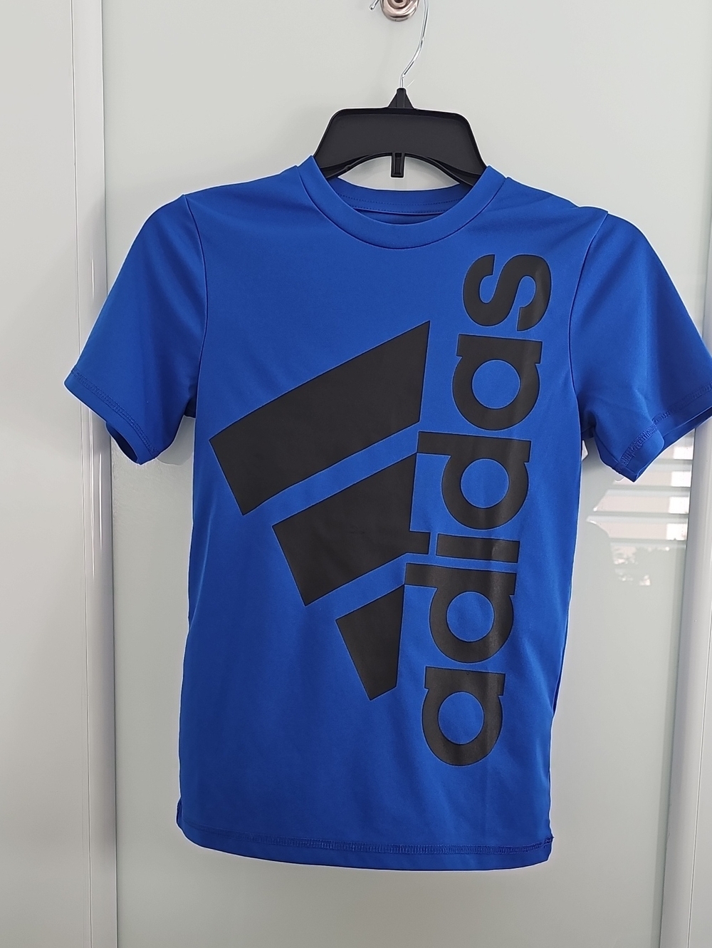 Adidas Boys Shirt / Top Blue Size 8 - Picture 7 of 9